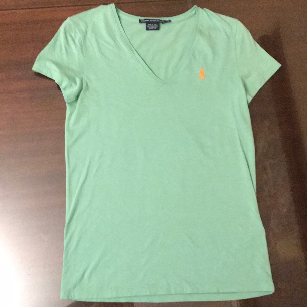 Ladies Ralph Lauren Sport Cotton Tee